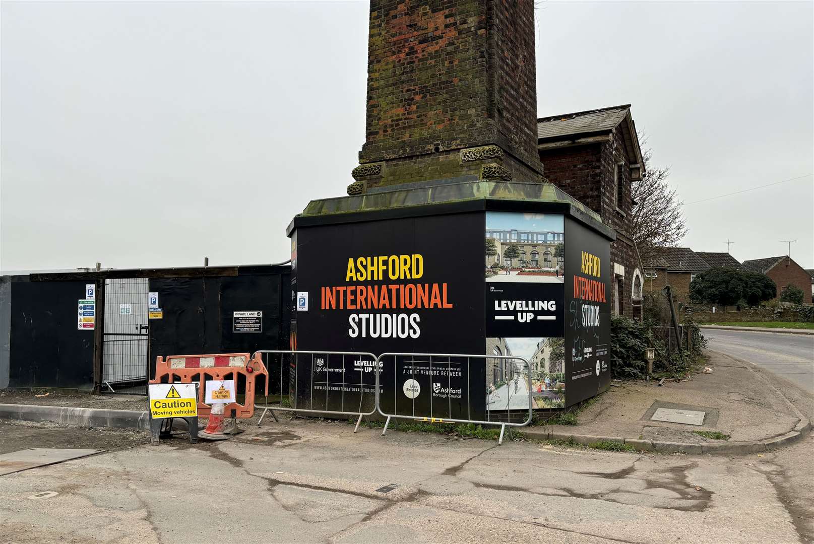 The Ashford International Studios scheme was approved in 2020