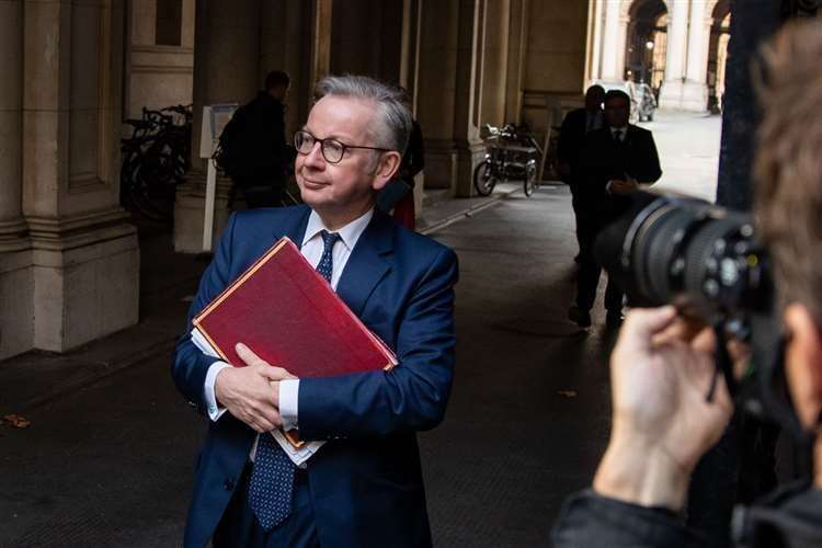 Michael Gove said levelling up was about "ending this historic injustice and calling time on the postcode lottery". Picture: Aaron Chown/PA