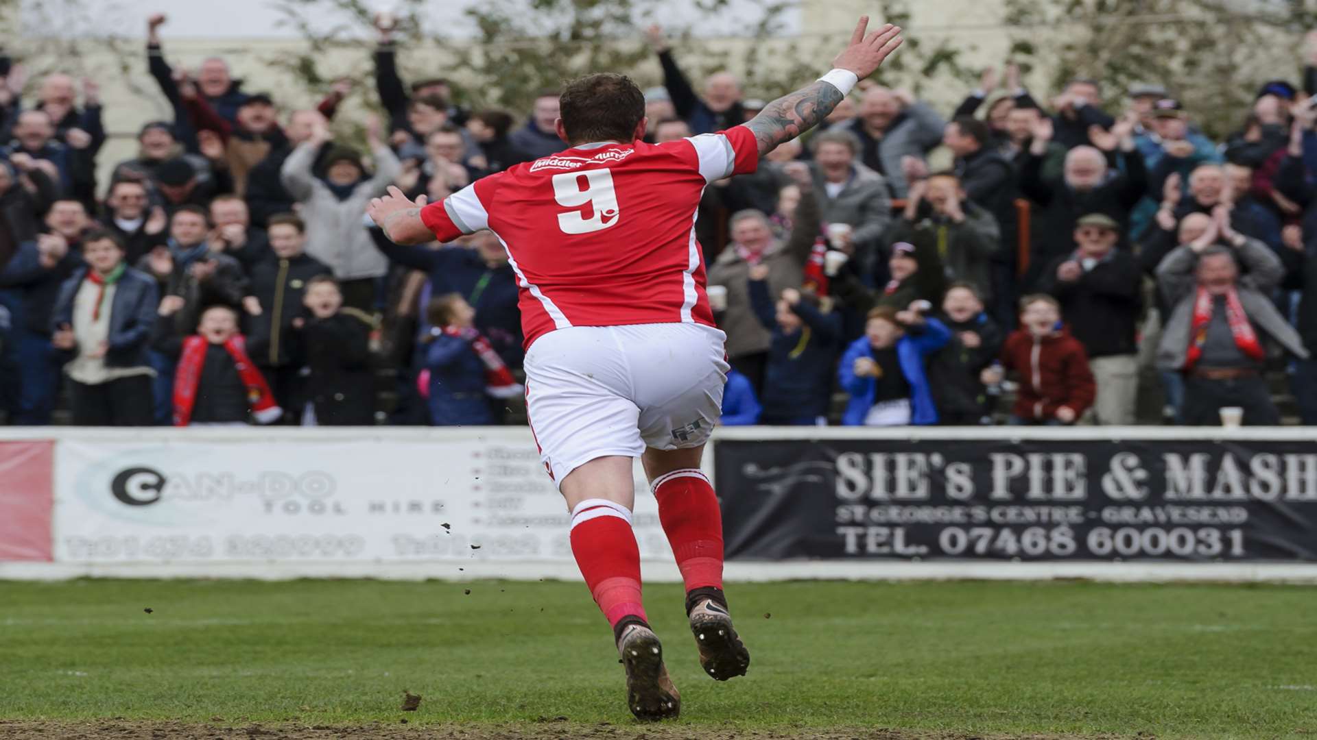 Danny Kedwell scored from the penalty spot after 19 minutes Picture: Andy Payton