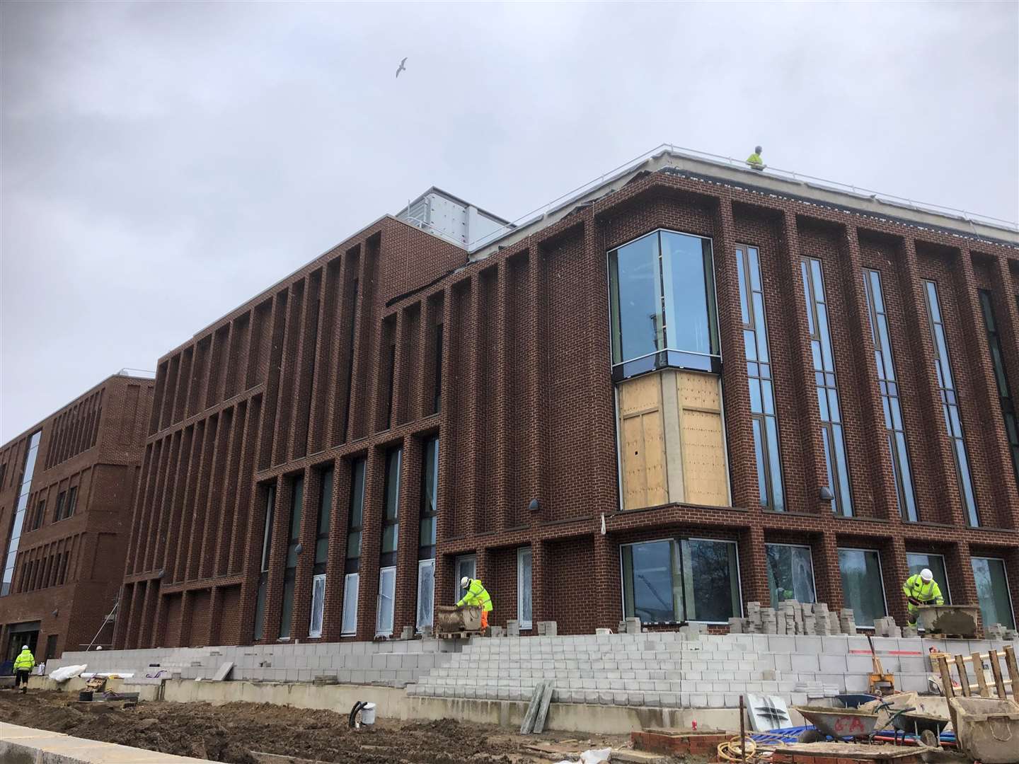 The new medical building at the CCU campus