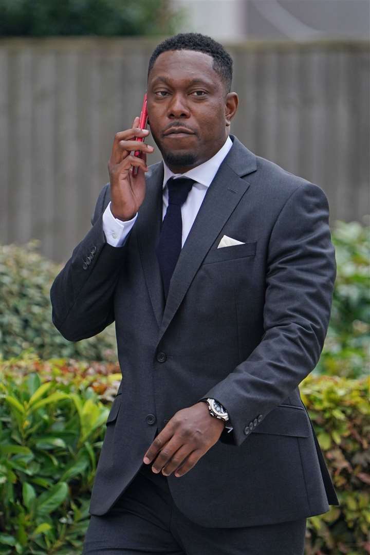 The rapper denied assaulting Cassandra Jones at a residential property in Streatham, south London, last June (Gareth Fuller/PA)