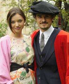 Miranda Kerr and Orlando Bloom