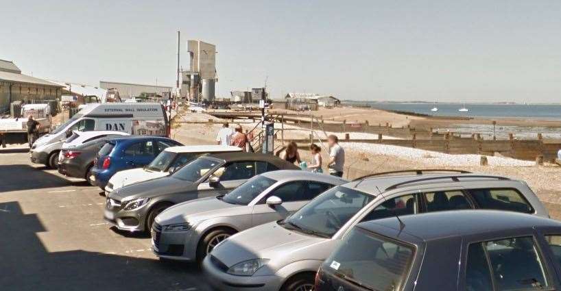 Beach Walk, Whitstable, was one of the roads targeted Pic: Google (15146601)