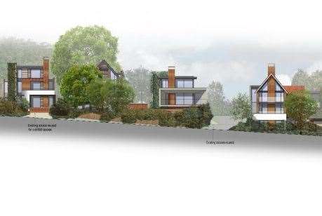 The luxury homes destined for the former Laleham Gap School site in South Parade, Broadstairs