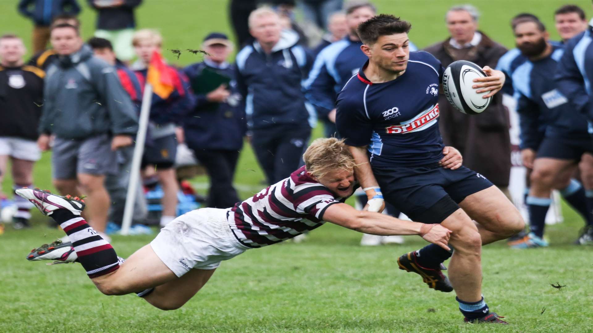 Kent versus Somerset at Medway RFC Picture: Alan Bourne alanbournephotography.co.uk