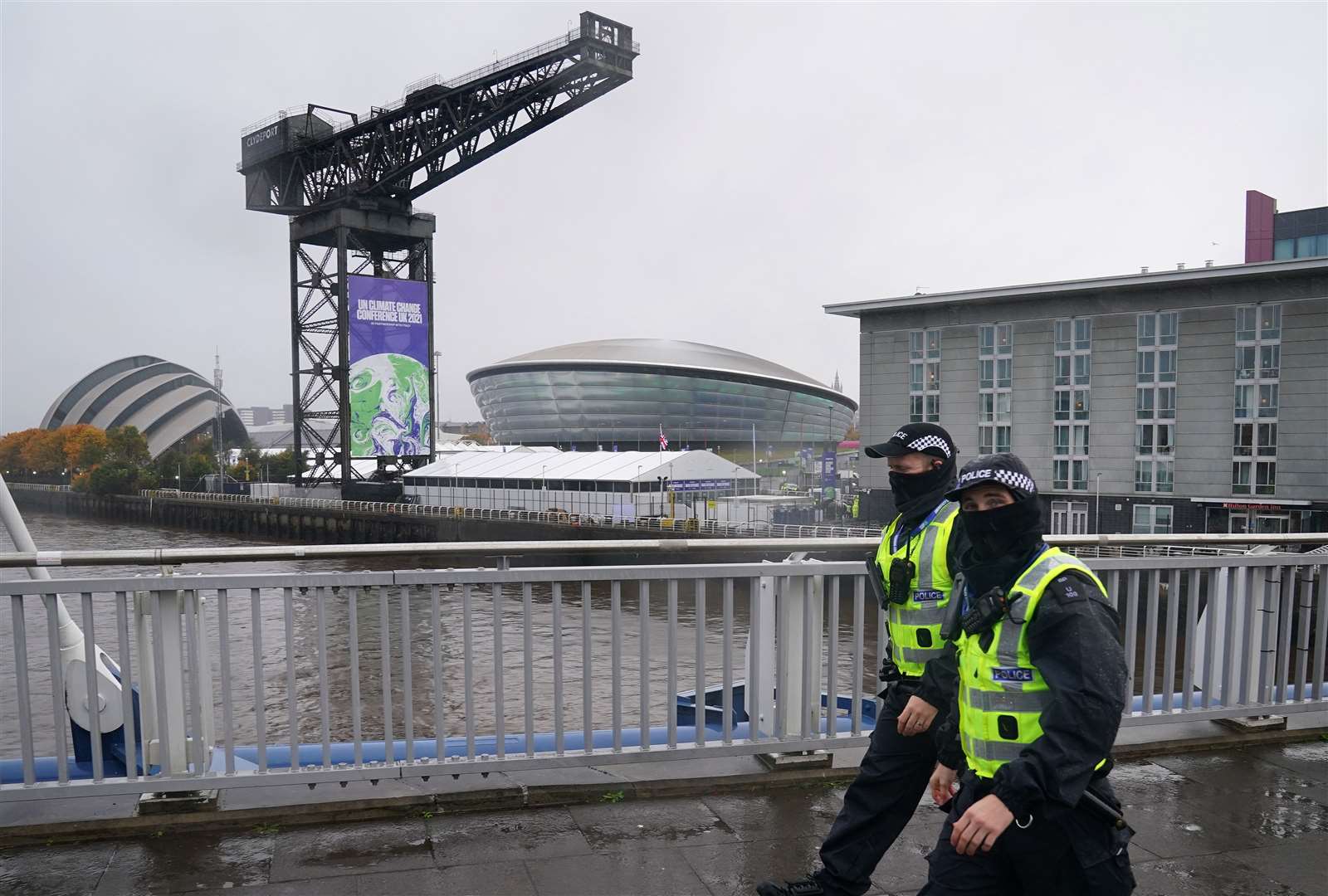 Police Scotland’s chief constable warned protesters intent on violence they will be ‘robustly’ dealt with (Andrew Milligan/PA)