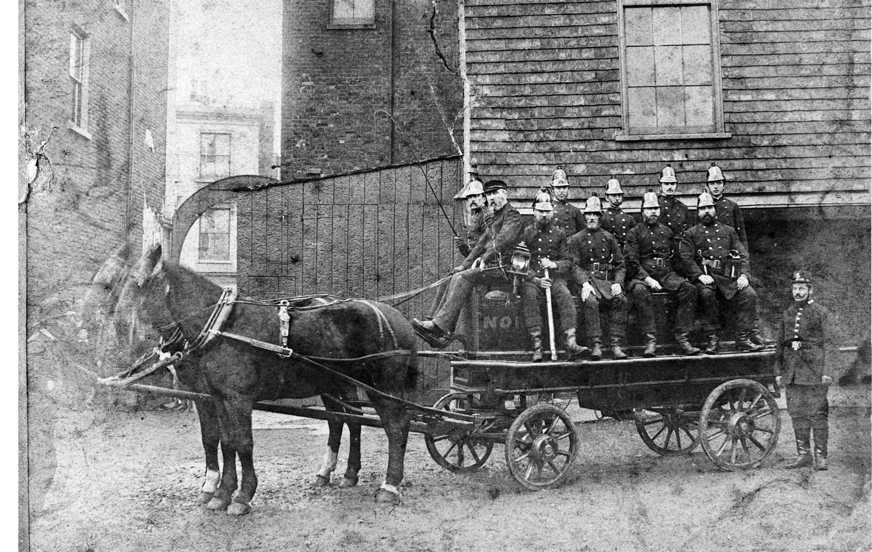 How the Whitstable fire pump would have looked. Picture: Whitstable Community Museum