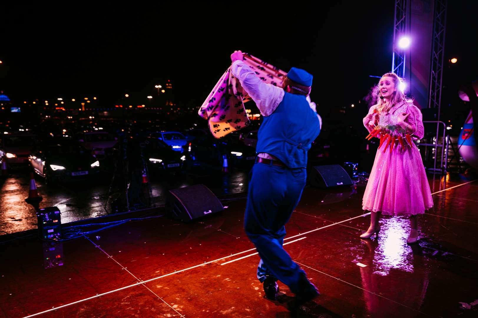 Some pantomimes are now taking place in front of a drive-in audience (Matt Eachus/Parking Lot Social)