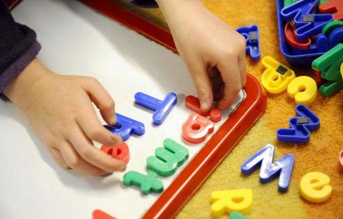 Ofsted inspectors said learning “happens by chance” at the Folkestone nursery. Picture: Stock
