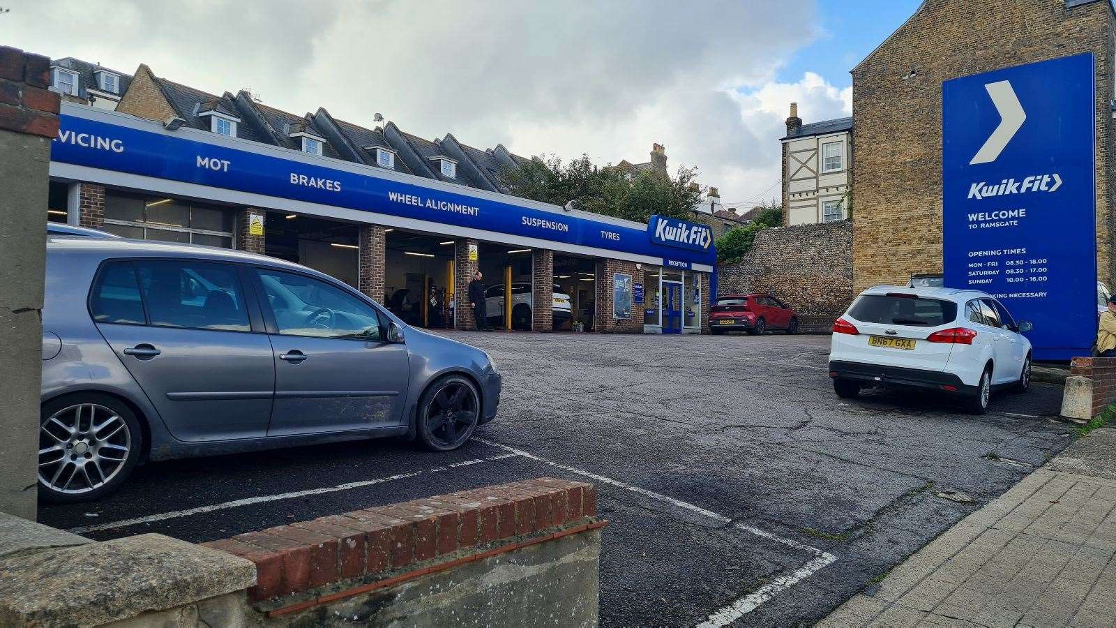 Kwik-Fit in West Cliff Road, Ramsgate, could be demolished and rebuilt to host 21 flats