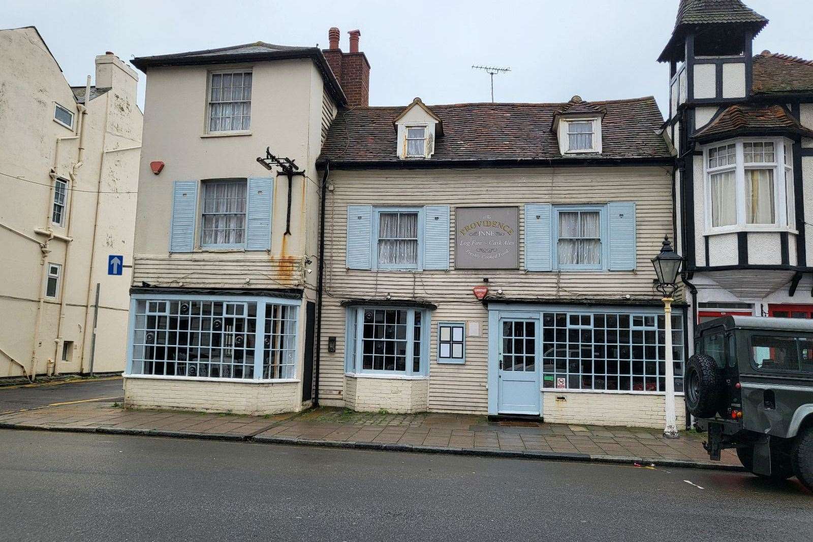 The Providence Inne in Sandgate, near Folkestone, closed earlier this year