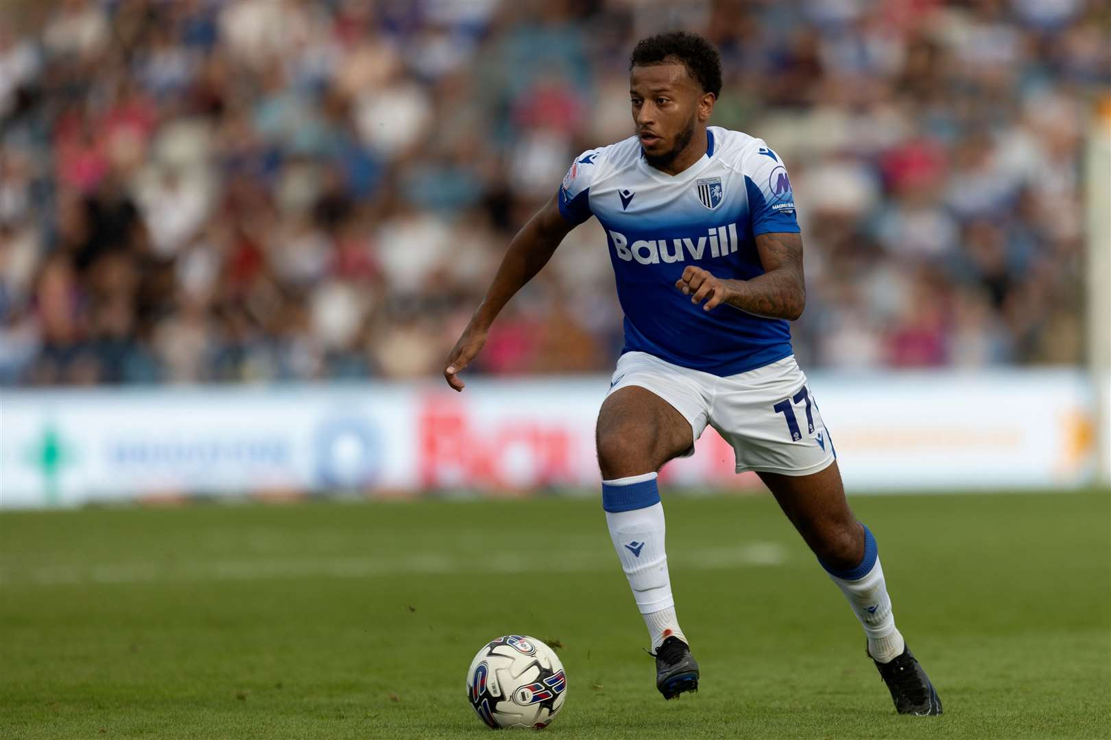 Gillingham winger Jayden Clarke on playing under interim boss Keith Millen  and their 4-1 loss at Walsall