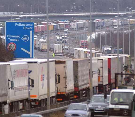 Highways England has been trying to find space for a lorry park to try and prevent a repeat of Operation Stack for many years