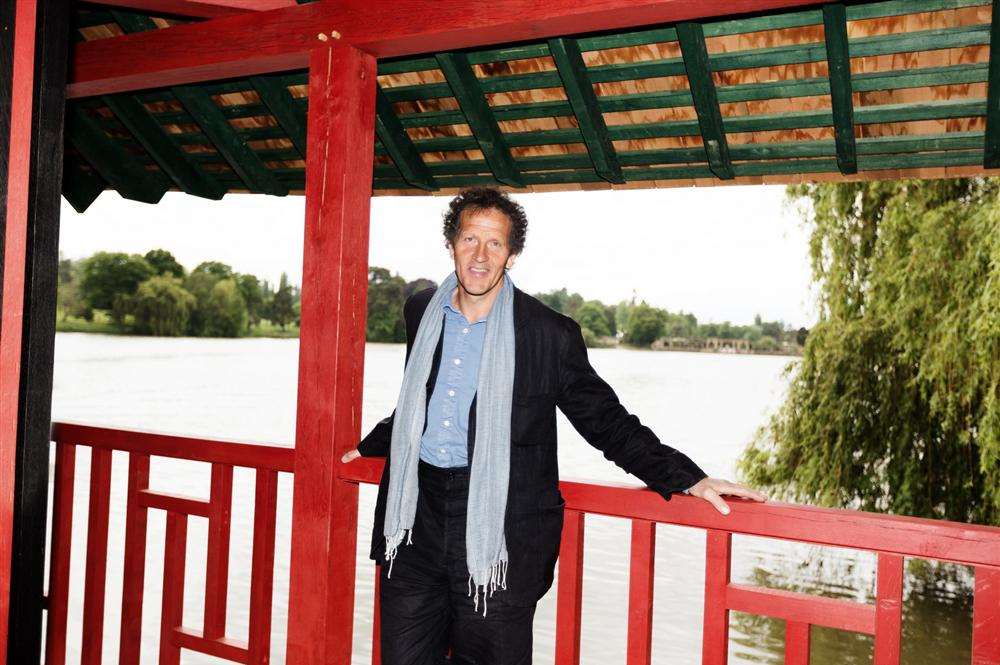 Monty Don at Kent's Hever Castle