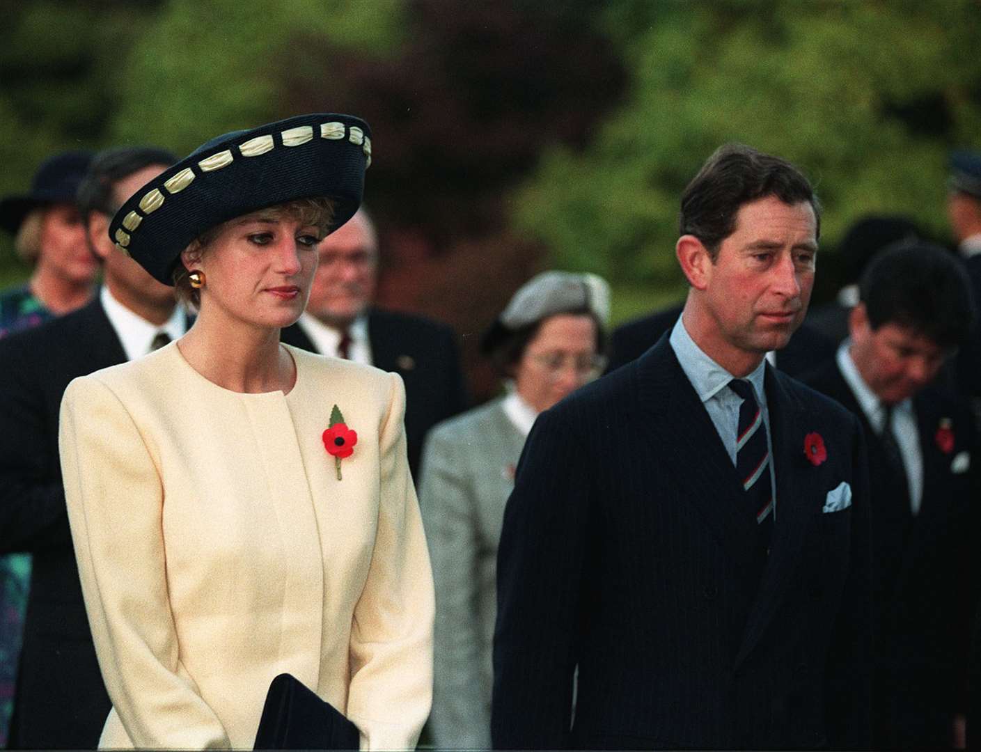 Charles and Diana on their tour to South Korea (Martin Keene/PA)