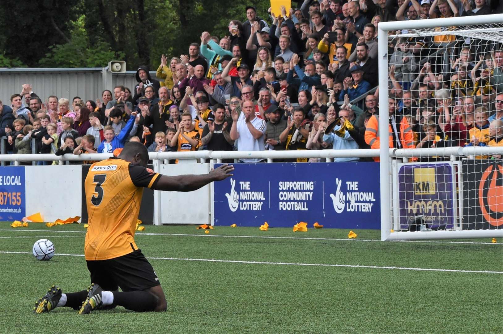 Maidstone United defender George Elokobi says scoring in the final game ...