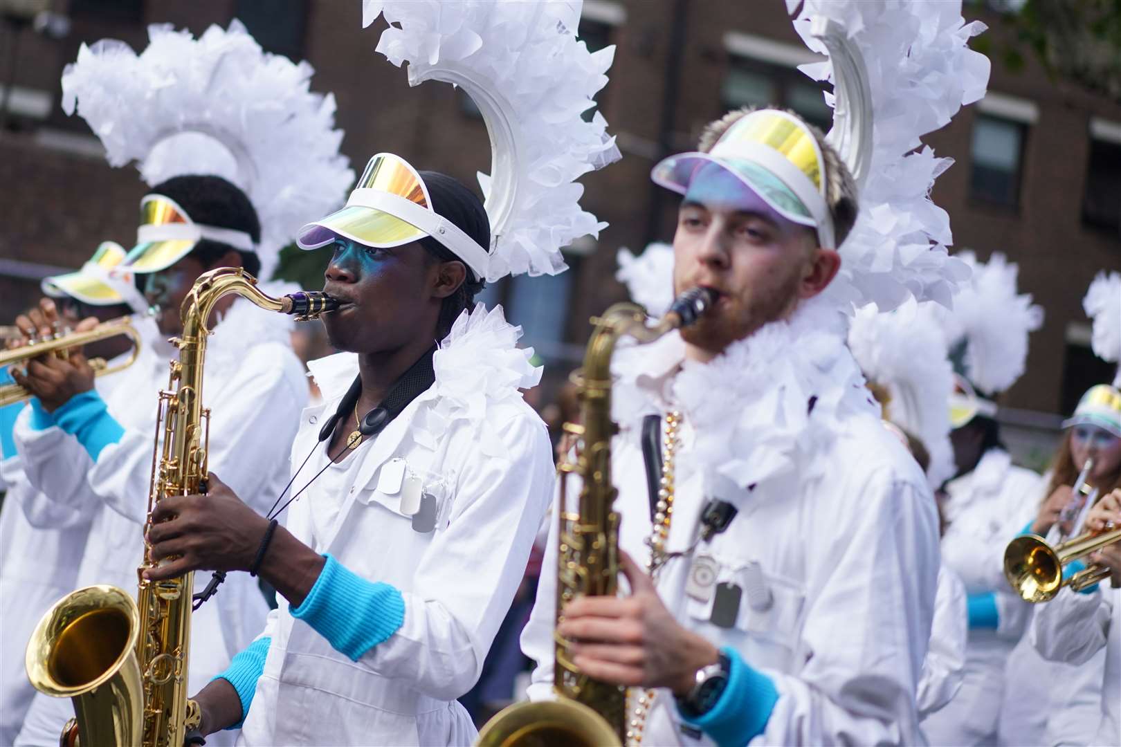 The Notting Hill Carnival is making its in-person comeback after a hiatus during the Covid-19 pandemic (Victoria Jones/PA)