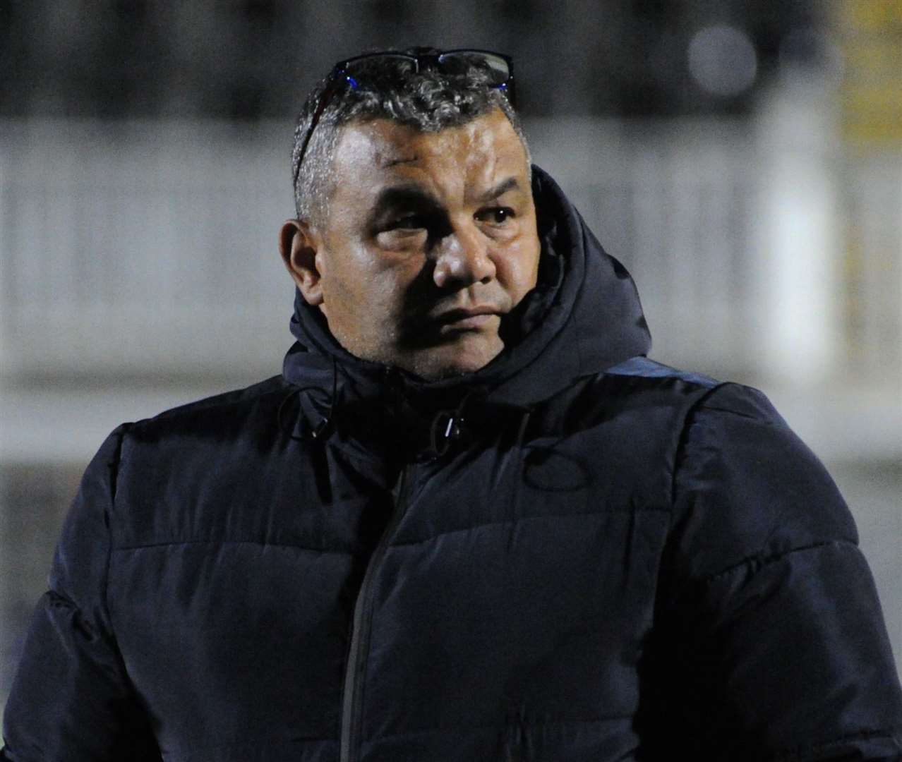 Maidstone United manager Hakan Hayrettin Picture: Steve Terrell