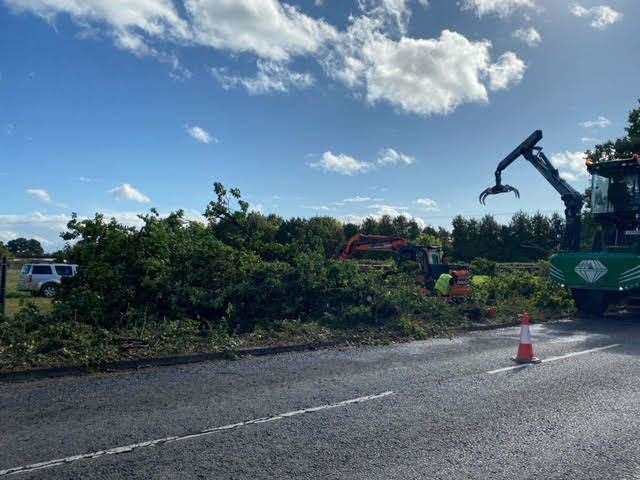 The devastation in Church Road has horrified local residents