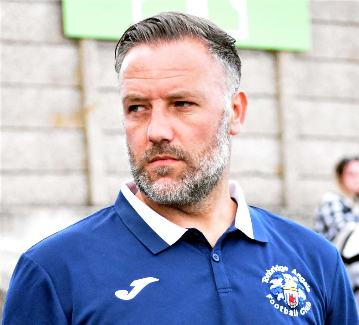 Tonbridge Angels manager Jay Saunders Picture: Randolph File