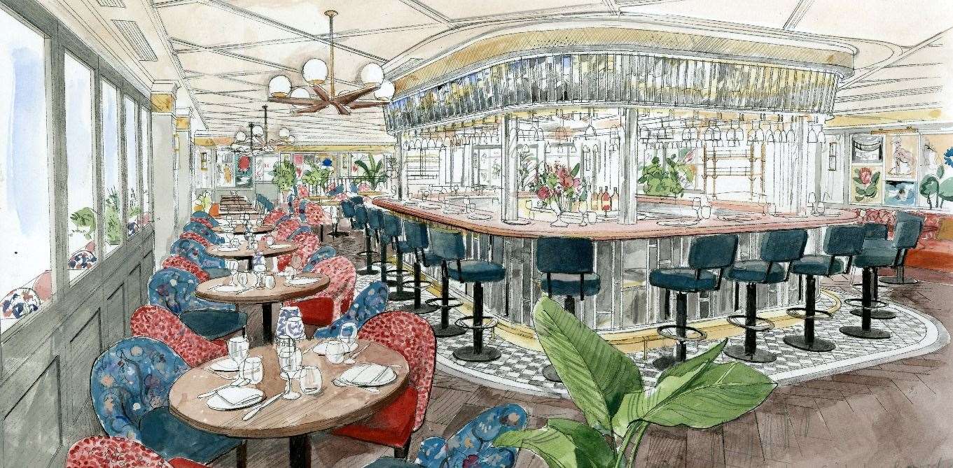 An artists impression of what the Ivy's latest restaurant in Canterbury could look like. Picture: The Ivy