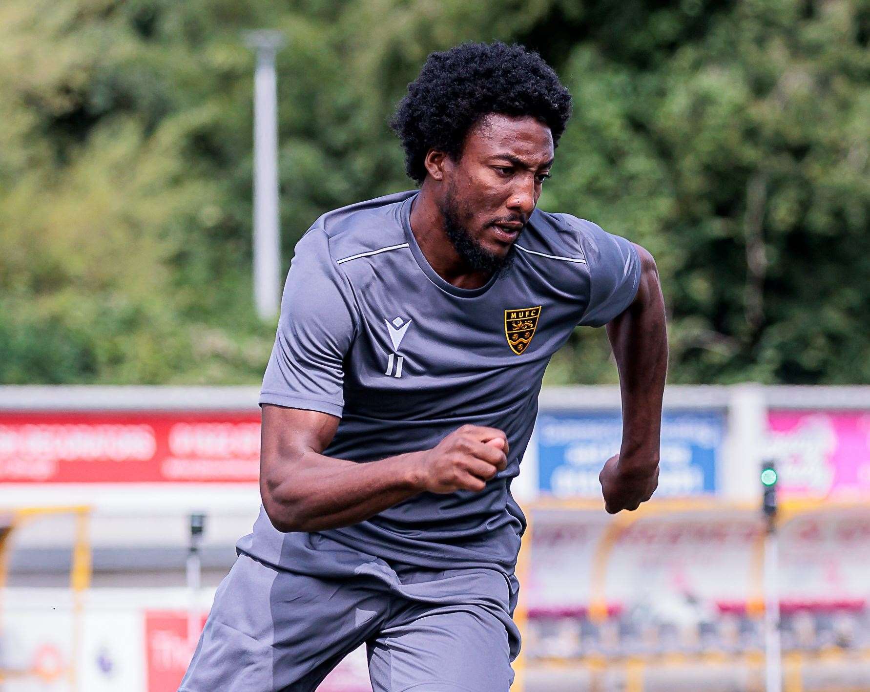 Maidstone United midfielder Devonte Aransibia feels ready for the new season. Picture: Helen Cooper