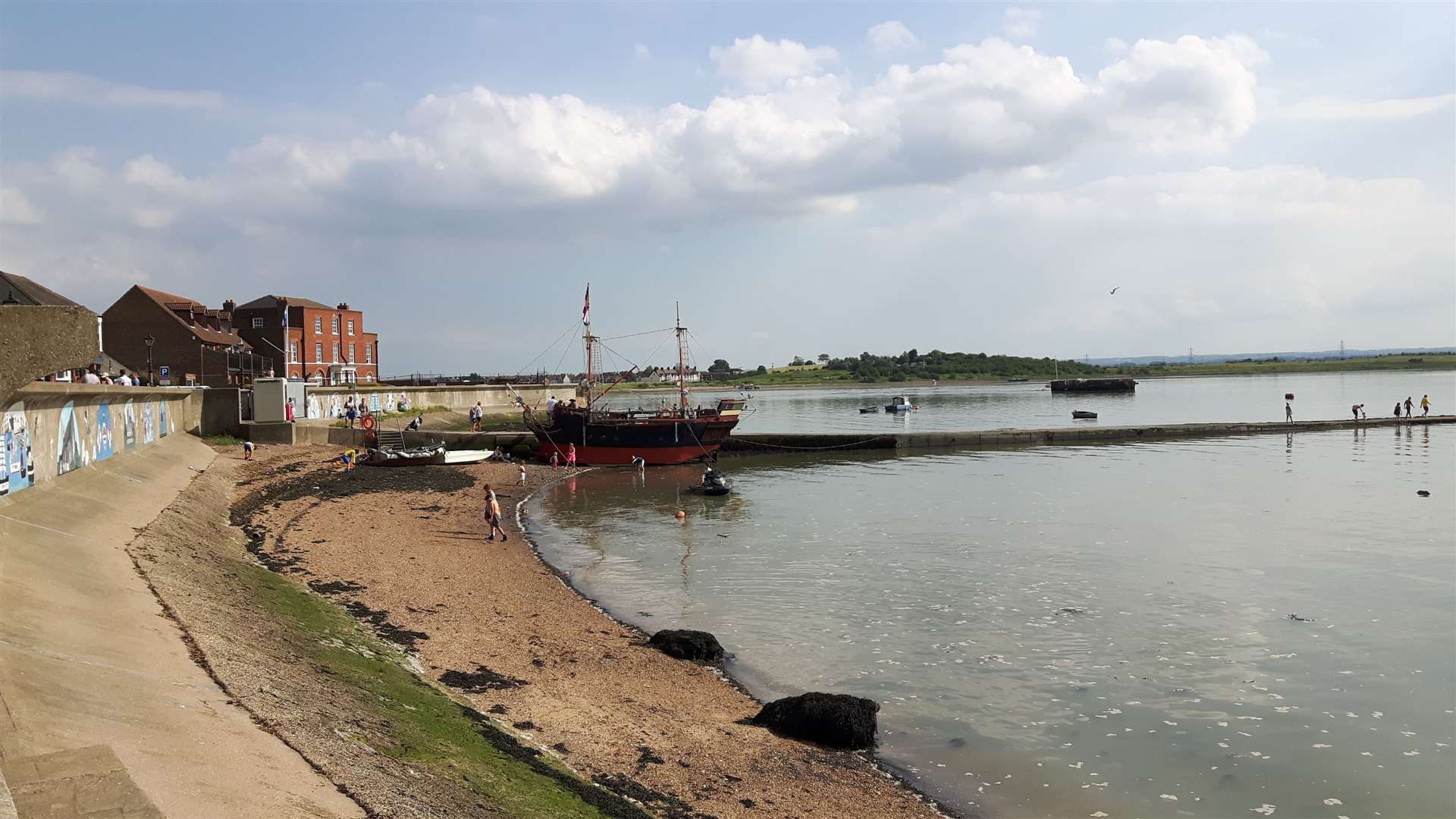 Queenborough slipway or 'hard'. Picture: John Nurden