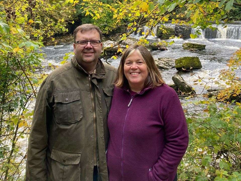 Phillip and Lucy Payne are leaving Mersham for the Yorkshire Dales. Picture: Lucy Payne