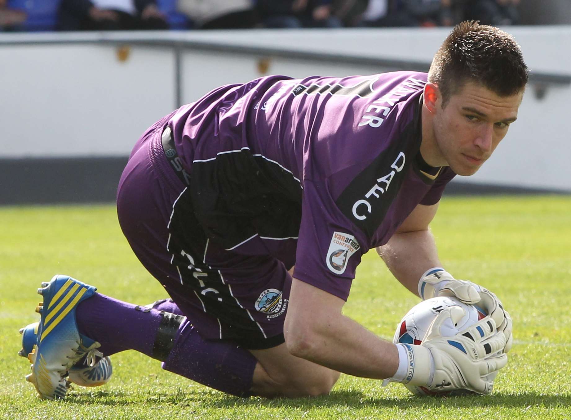 Dover goalkeeper Mitch Walker Picture: Rick Matthews