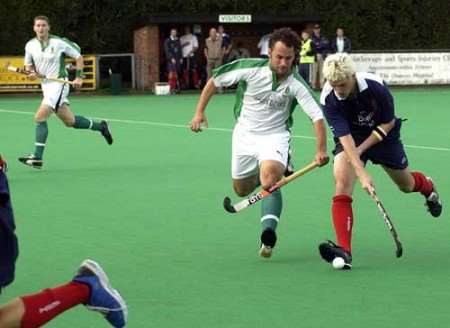 Action from Polo Farm on Sunday. Picture: GERRY WHITTAKER