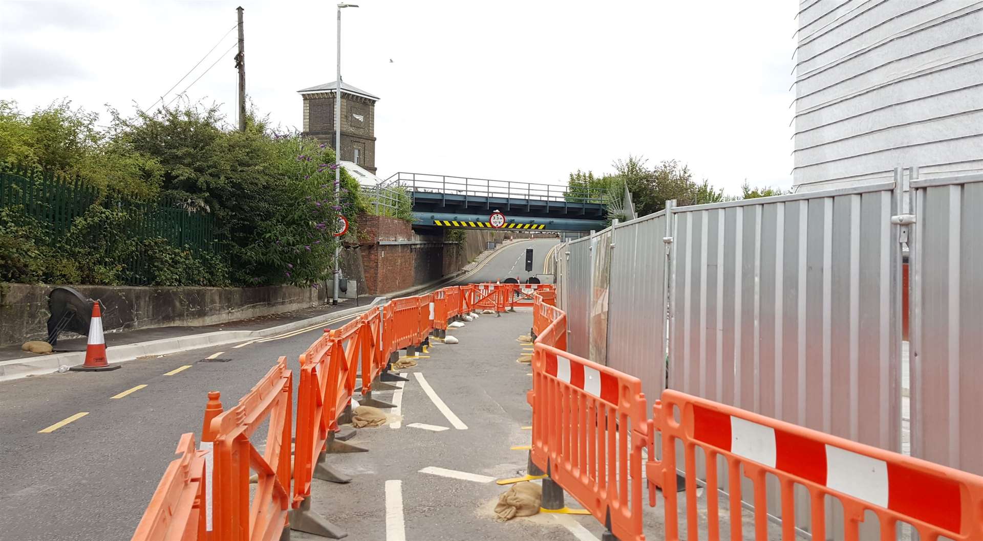 Newtown Road Ashford will remain closed longer than planned due to