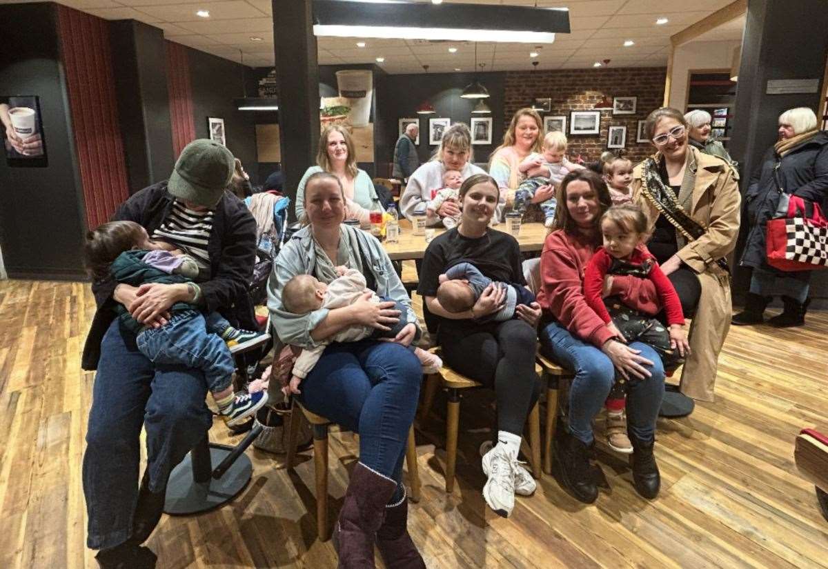 Mums Protest in Greggs Over Breastfeeding Incident, Westwood Cross