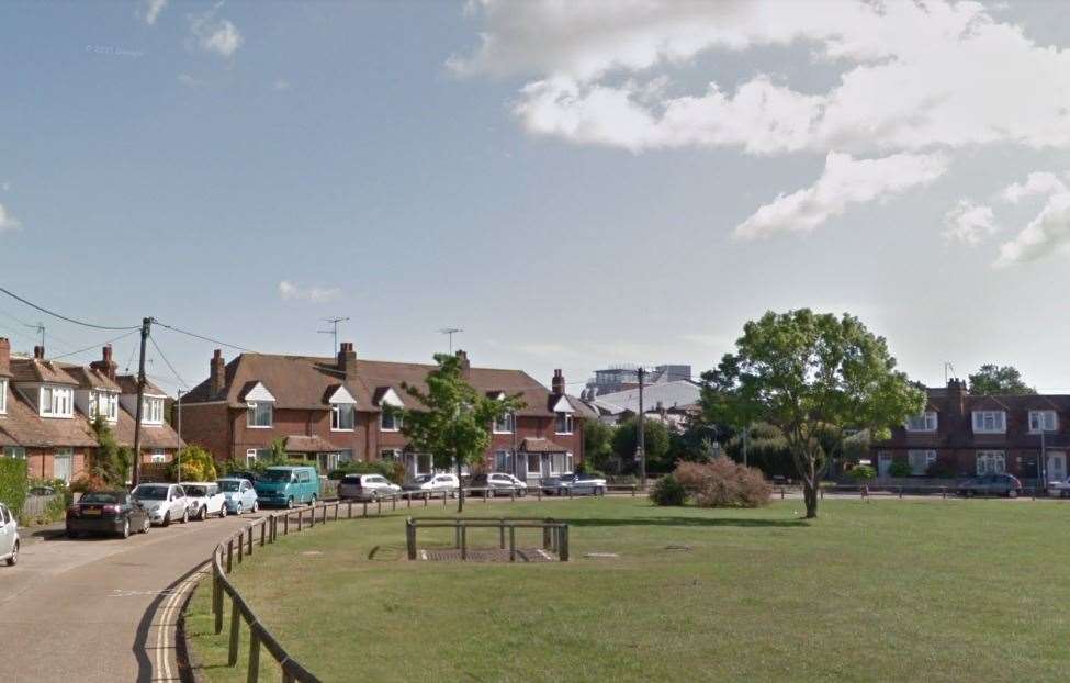 A property in Cornwallis Circle, Whitstable, was broken into. Picture: Google