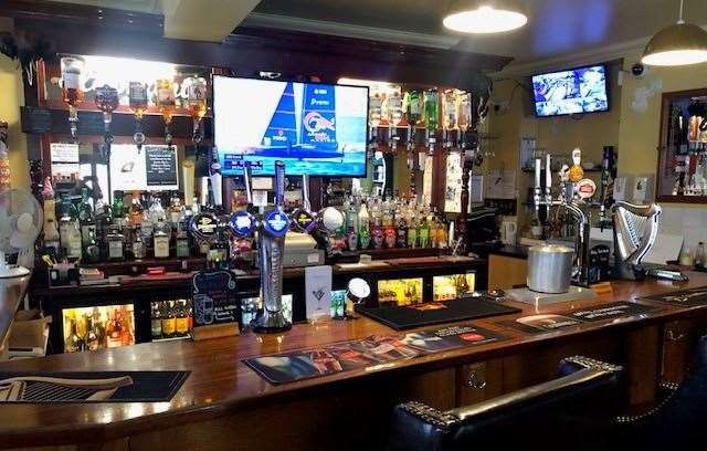 When I walked in, the pub, including the bar, was completely deserted