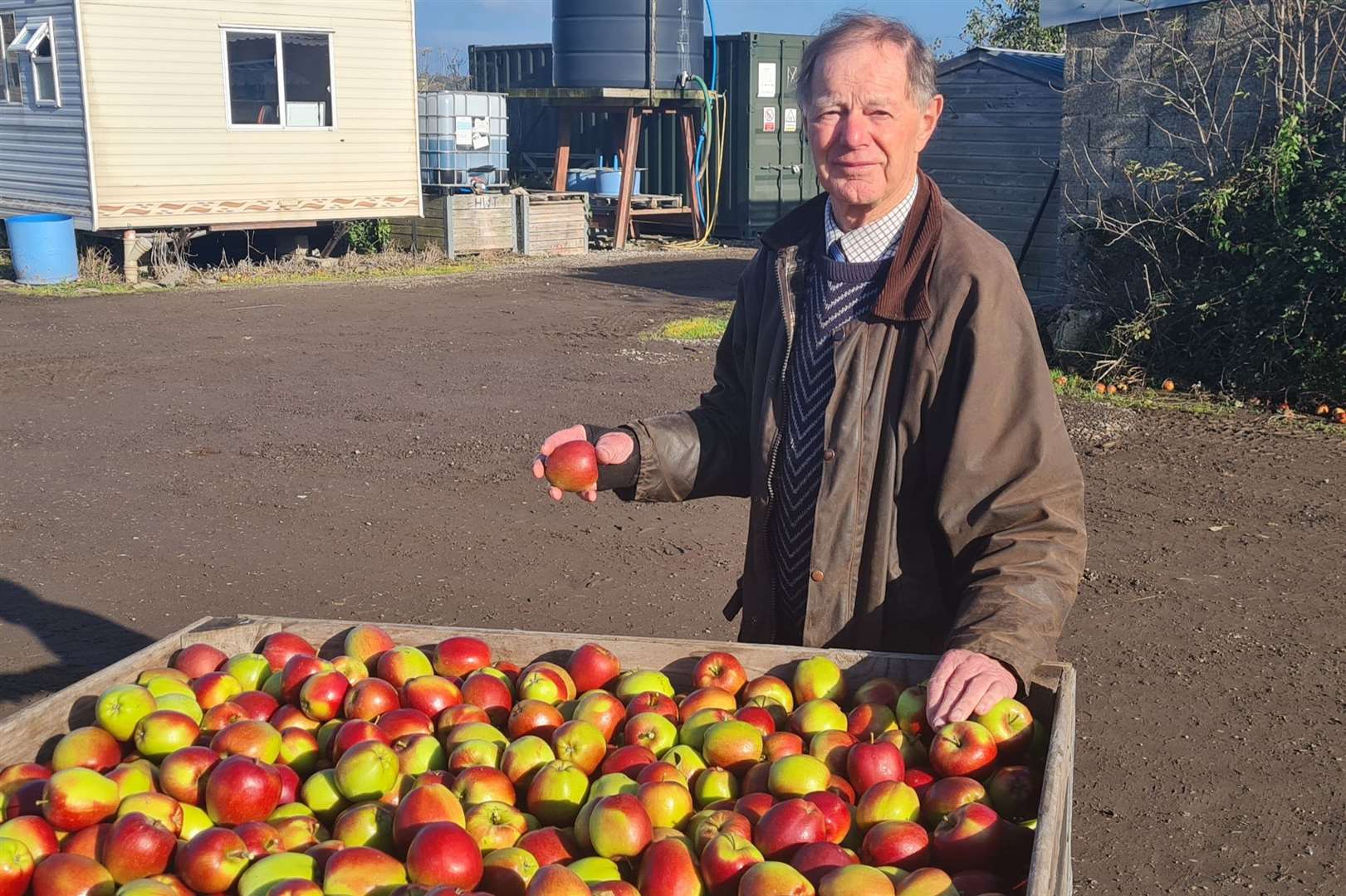 Farmer Martin Twyman from Littlebourne fears the new inheritance tax will decimate family farms