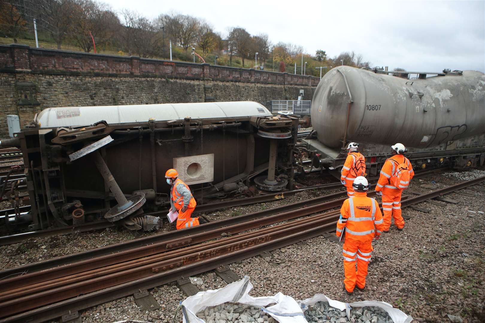 Disruption To Last For Several Days After Freight Train Derailment