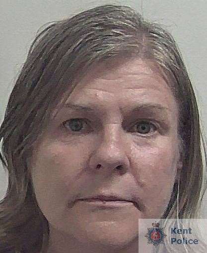 Carol Cousins has been locked up for a year. Picture: Kent Police (54478475)