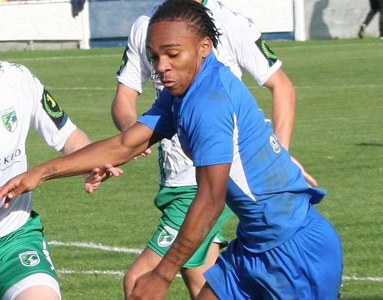 Herne Bay's Tushaun Walters