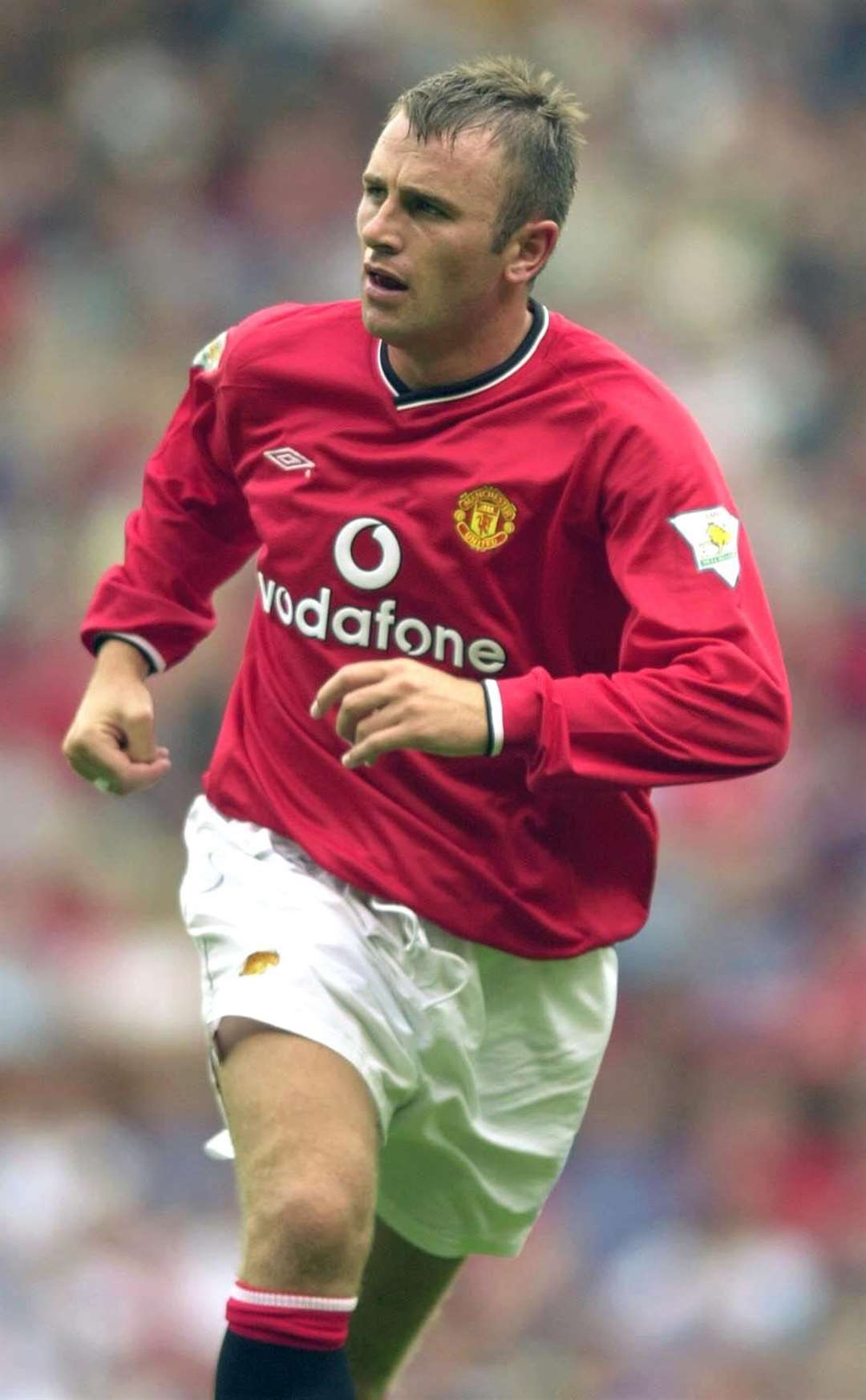 Ronnie Wallwork playing for Manchester United in August 2000 (Rui Vieira/PA)