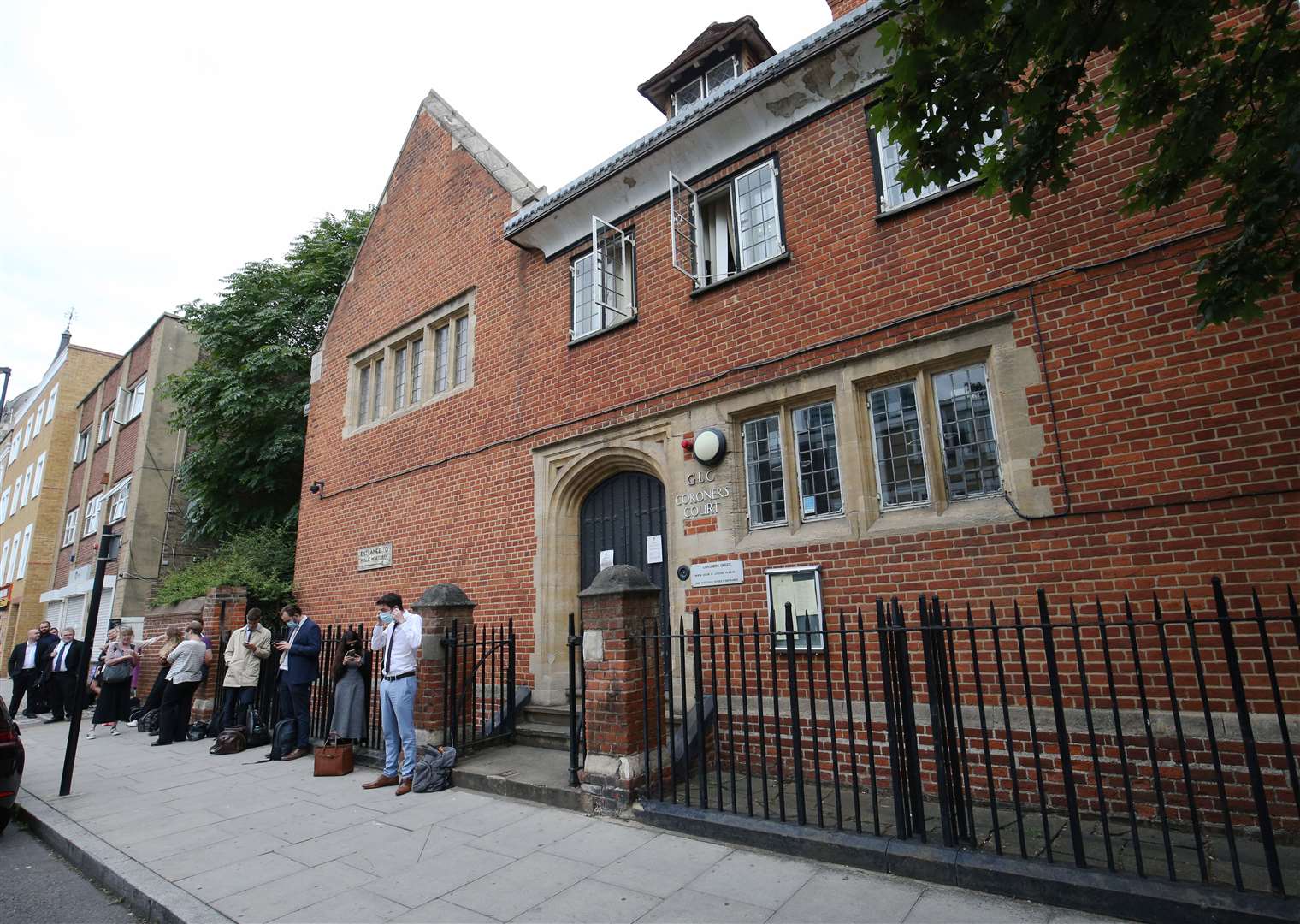 The inquest is taking place at Poplar Coroner’s Court in London (Jonathan Brady/PA)