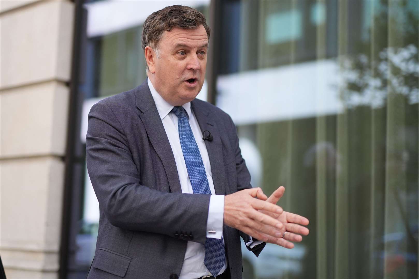 Shadow work and pensions secretary Mel Stride pointed to Labour research from 2017 which suggested almost 4,000 pensioners would die as a result of the policy (Jordan Pettitt/PA)