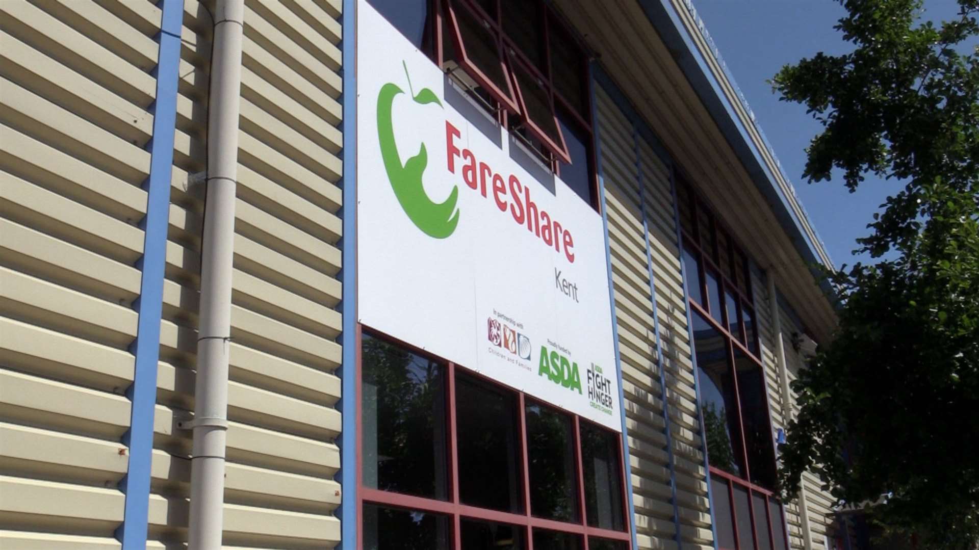 Fareshare's Ashford distribution centre