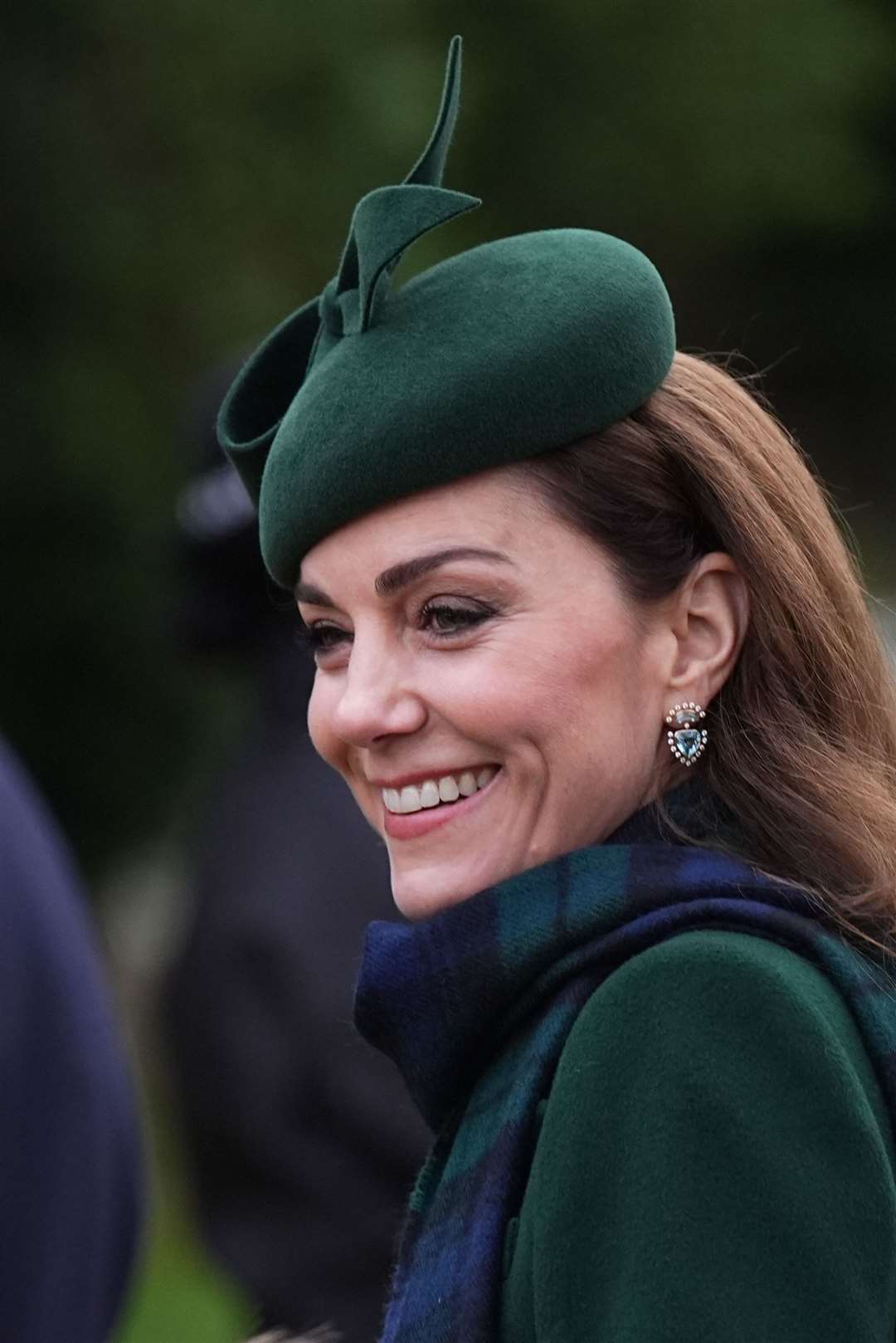 The Princess of Wales smiled to the crowds (Aaron Chown/PA)