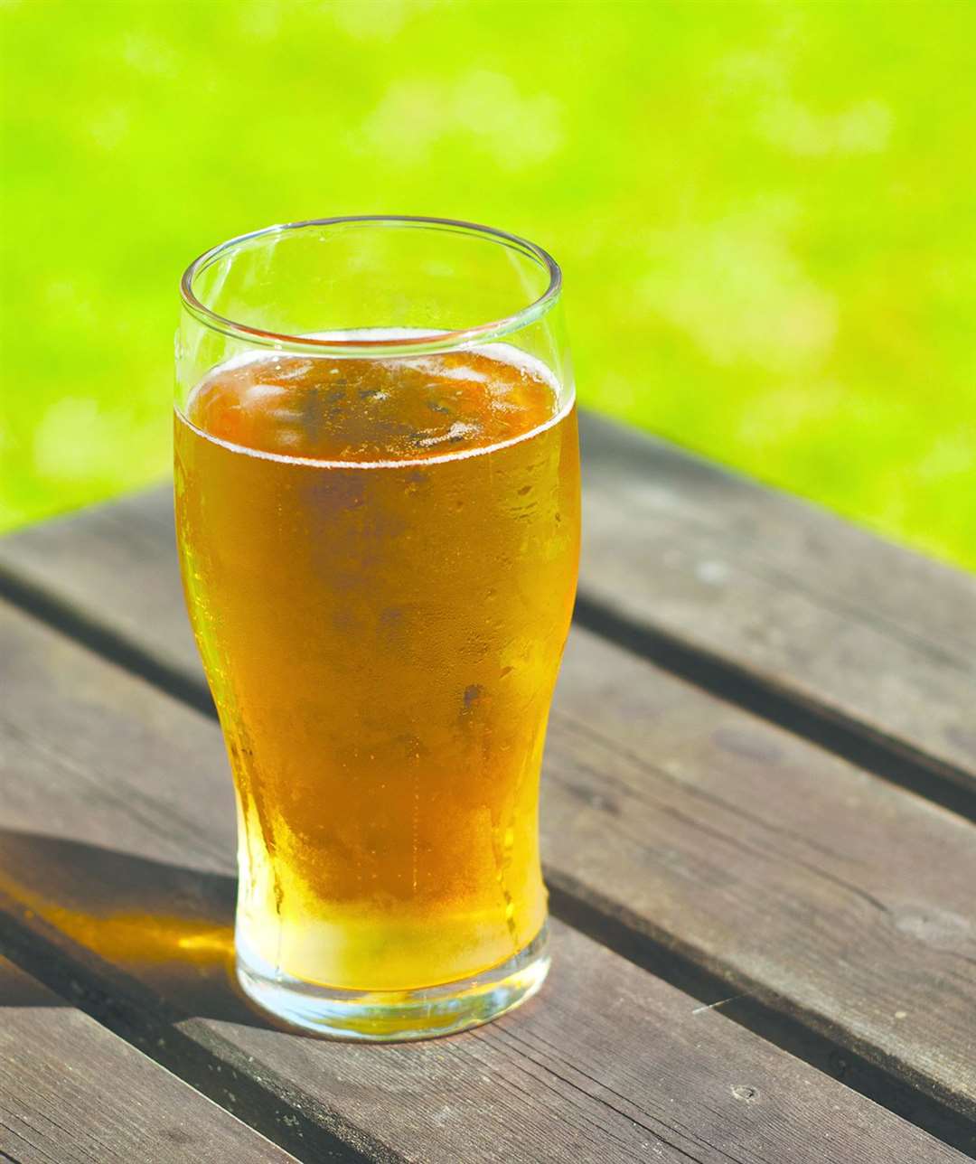 Pub gardens have opened again and many were excited for their first pint back