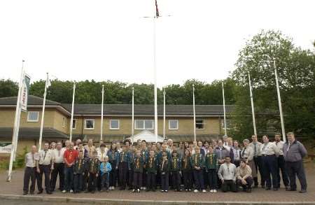 Beavers, Cubs and Scouts said their farewells to Buckmore Park last July. Picture: PAUL DENNIS