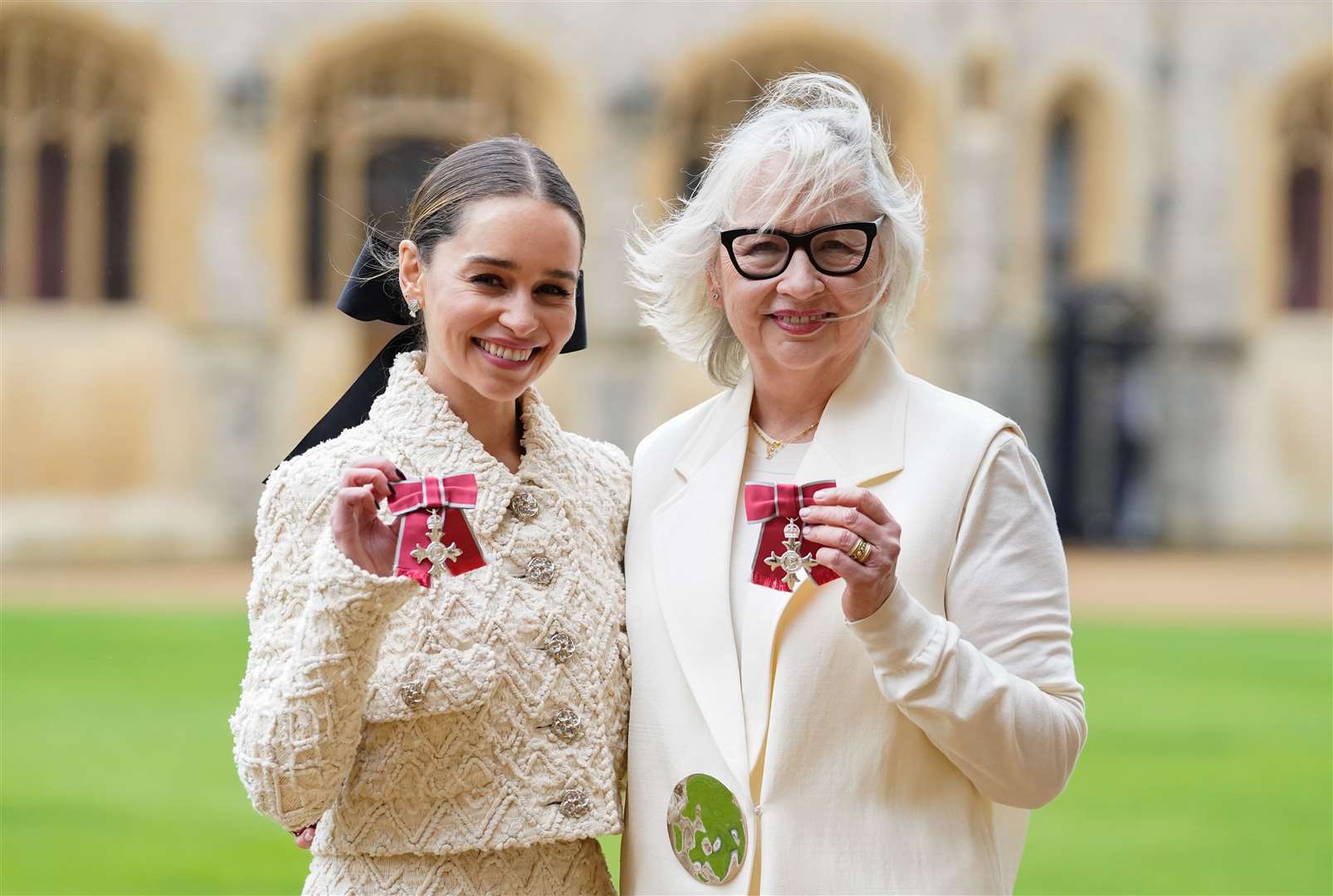 Clarke and her mother Jennifer are co-founders and trustees of SameYou (Andrew Matthews/PA)