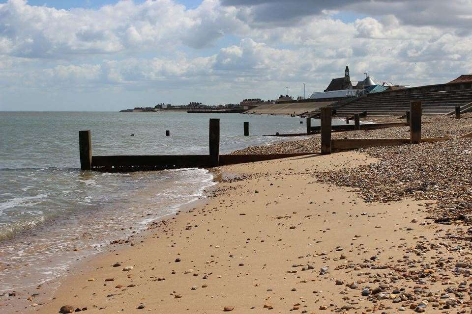 The beach at Sheerness