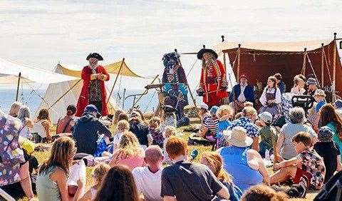 Buckaneering pirates will be taking over Dover Castle this August. Picture: English Heritage