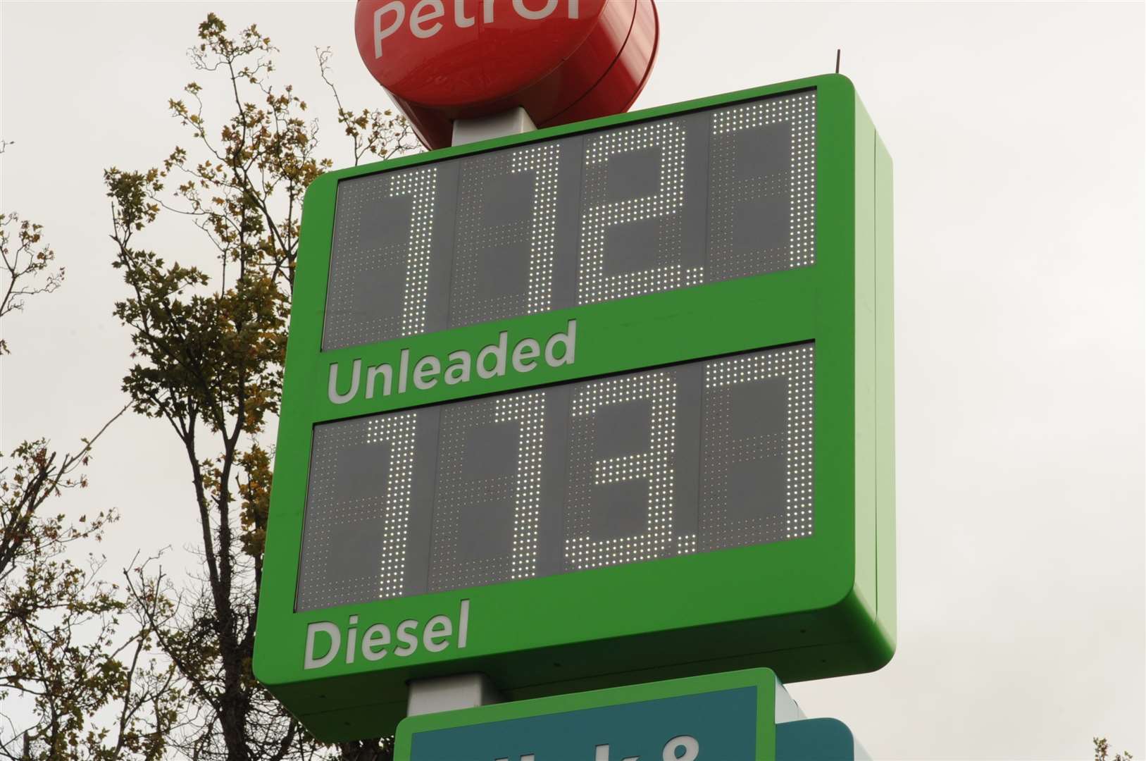 Asda petrol, Pier Road, Gillingham.