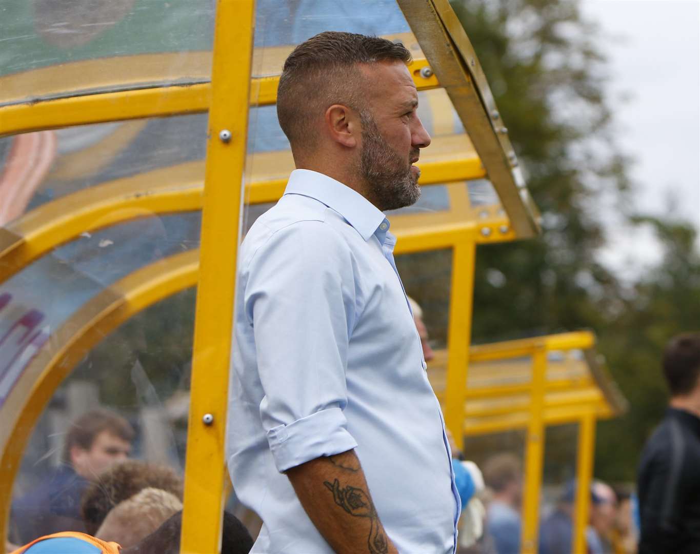 Jay Saunders has released a statement about his Maidstone exit Picture: Andy Jones